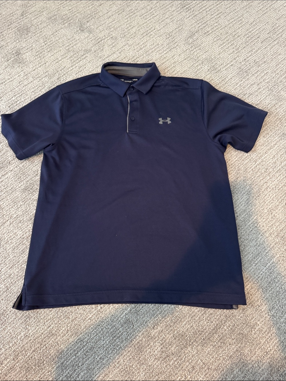 Under Armour Men's Navy Blue Performance Polo